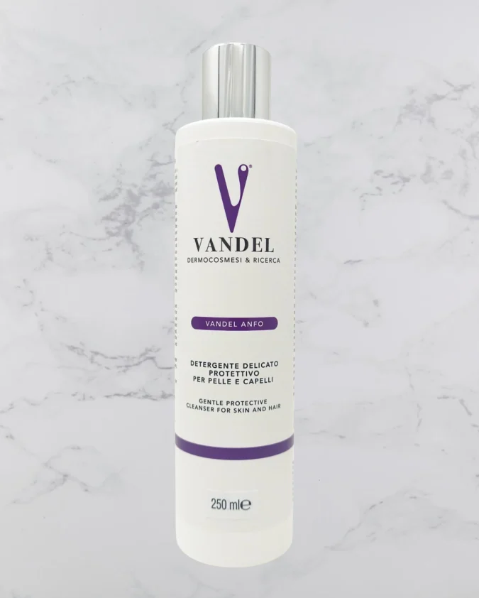 Vandel Anfo Detergente Trattamento Antisettico per Pelle e Capelli 250ml