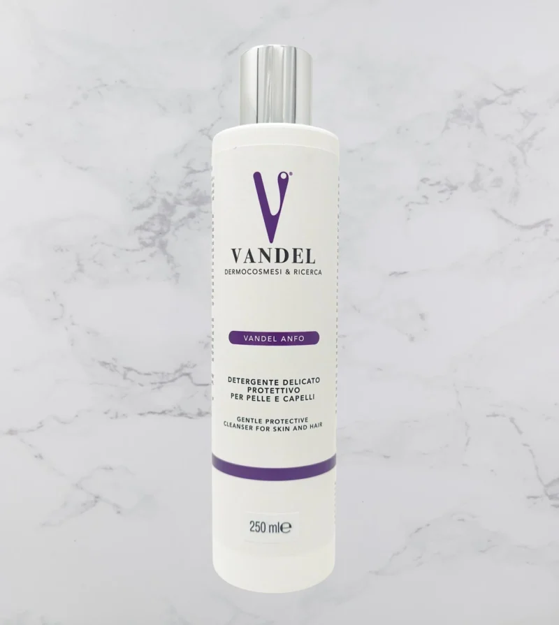 Vandel Anfo Detergente Trattamento Antisettico per Pelle e Capelli 250ml
