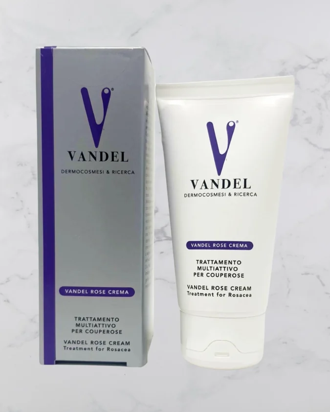 Crema Vandel Rose Trattamento Multiattivo Couperose 50ml Made In Italy