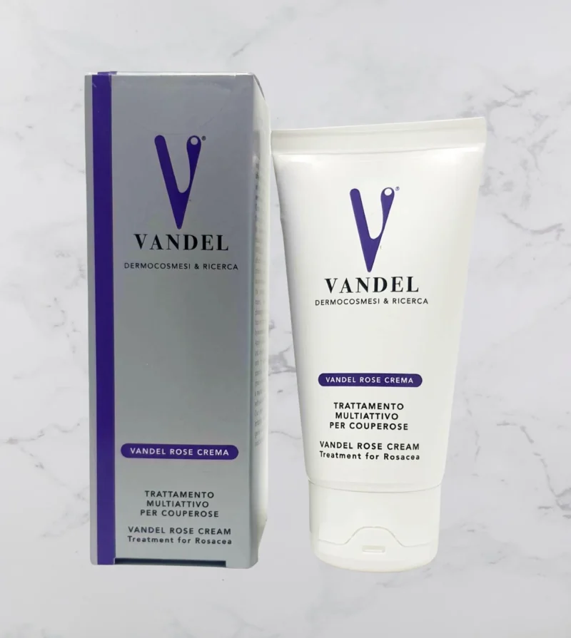 Crema Vandel Rose Trattamento Multiattivo Couperose 50ml Made In Italy